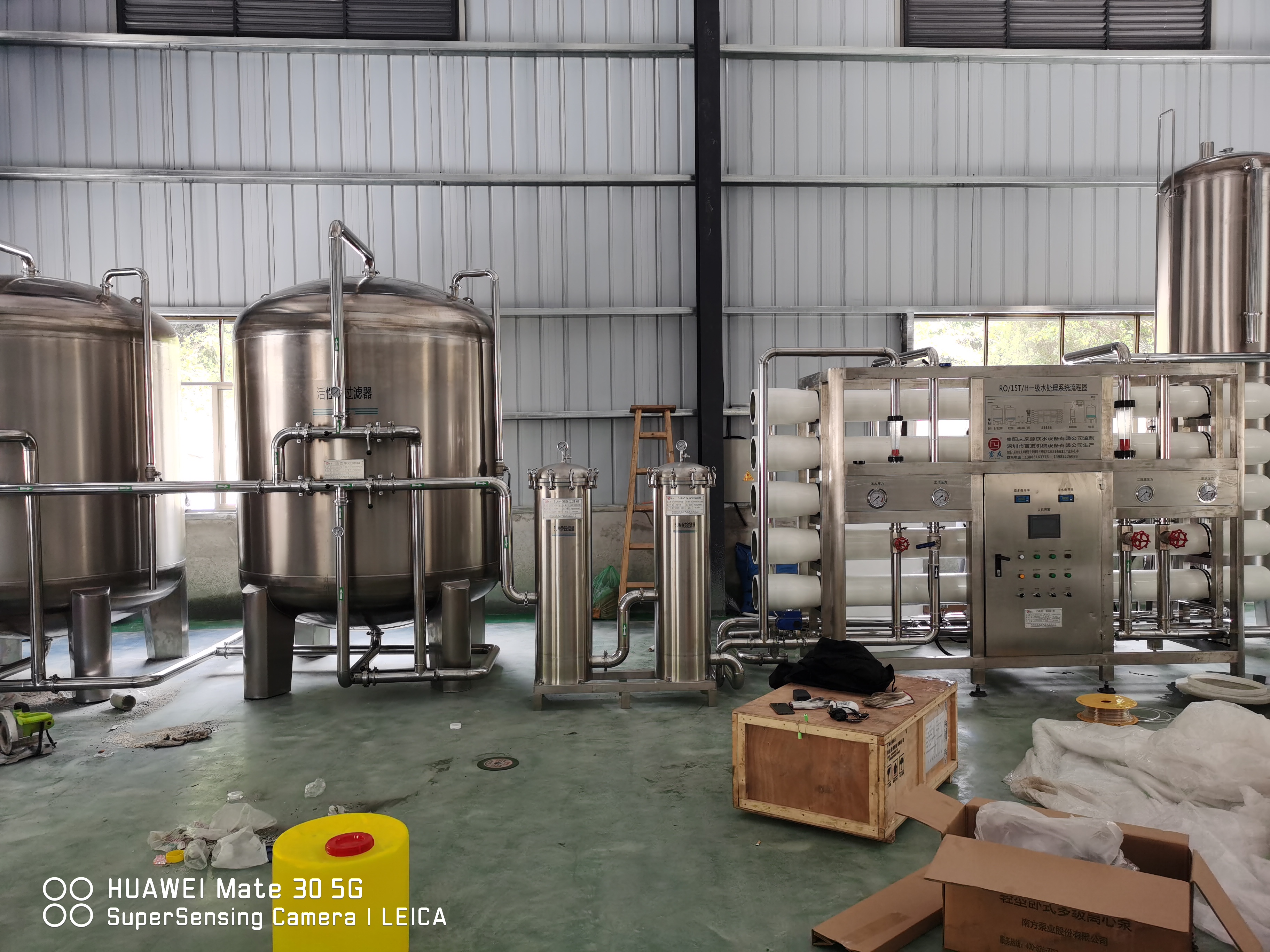 貴州桶裝水設備 應用案例水廠